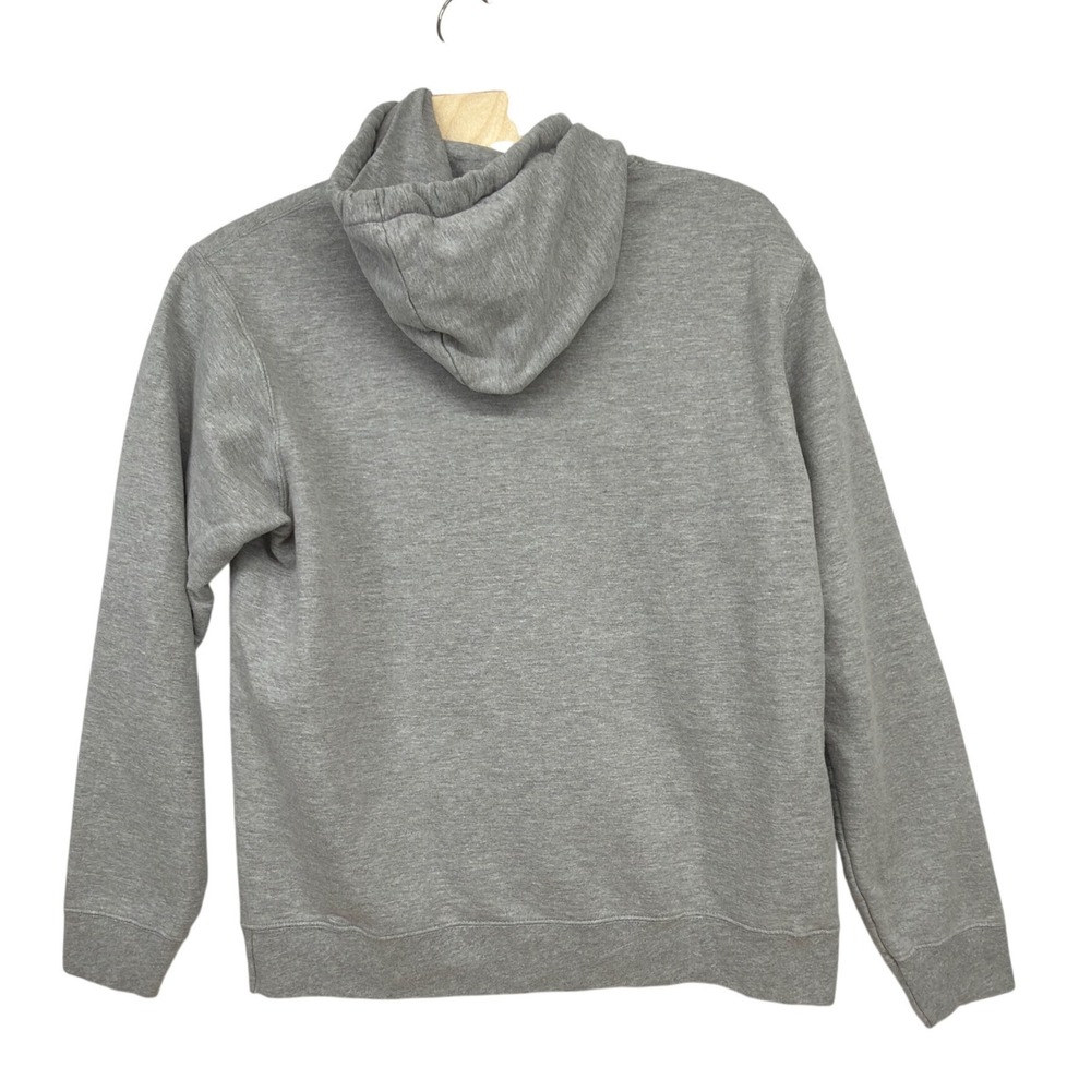 Bulldog Mom Wiggle Butt Club Hoodie Gray Pullover Sweatshirt Women's L - Picture 2 of 5